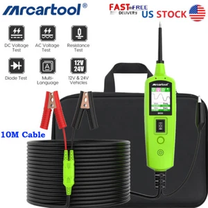 12V 24V Electrical Circuit Tester Car Voltage Diode Resistance Probe Kit Tester - Picture 1 of 12