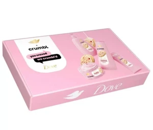 NEU Dove X Crumbl Set (4) Erdbeer Streusel Kuchen Limited Edition Box SCHNELLER VERSAND - Bild 1 von 6