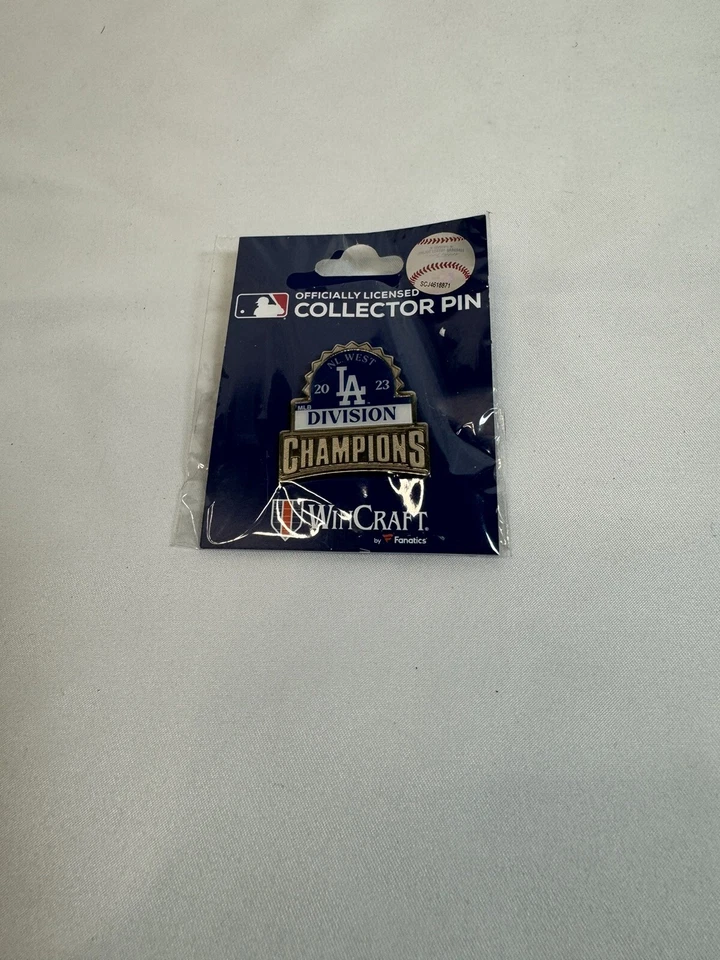 2023 Dodger Postseason NL West Division Champions Wincraft collectors pin - Image 1 of 1