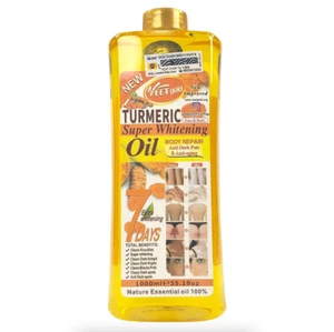 Veet Gold Turmeric Super Whitening Oil 200ml 500ml 1000ml - Picture 1 of 4
