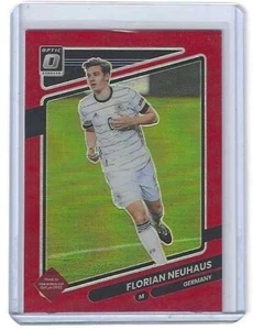 2021-22 DONRUSS OPTIC ROAD TO QATAR FLORIAN NEUHAUS RED PRIZM #65 Ser #107/149 - Picture 1 of 1