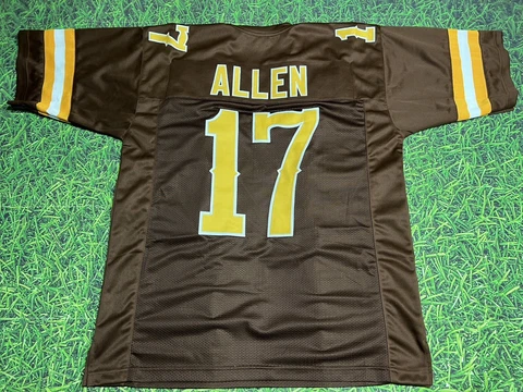 JOSH ALLEN CUSTOM WYOMING COWBOYS JERSEY BILLS Cover