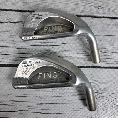 Ping Eye Karsten III Pitching Wedge & Sand Wedge Head Only RH - Image 1 of 4