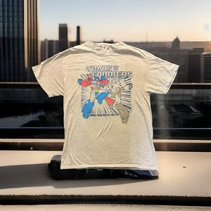 Transformers More Than Meets The Eye Men’s Size Medium Prime Gray T Shirt - Picture 1 of 7