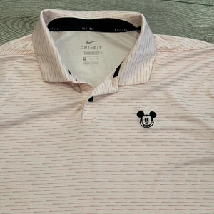 Nike Disney Parks Poloshirt Herren XL Mickey Mouse Dri Fit Golf Preppy Freizeit - Bild 1 von 9