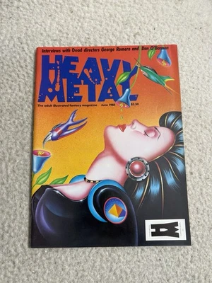 Vintage Heavy Metal Magazine #99 June 1985 - Image 1 of 2