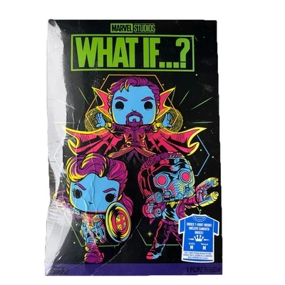 Camisetas Funko - Marvel Studios ¿Y si...? Camiseta Talla Mediana - Nueva Caja Dañada Foto 1 de 4