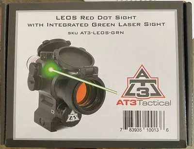Laser verde ponto vermelho AT3 LEOS - Imagem 1 de 3