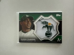 Toppa commemorativa 2013 Topps #CP-18 Yoenis Cespedes - Foto 1 di 2