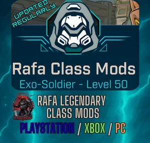 Borderlands 4 Legendary Rafa Class Mods, Dancer, Buster, Fast (PC, Xbox, PS5) - Imagen 1 de 9