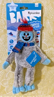 Bark BARTIC CHILL YETI FREDDY Chirriante Thrash Arrugado Juguete para Perro Nuevo -ENVÍO GRATUITO- Foto 1 de 4