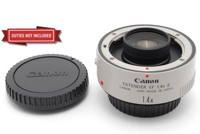 [Top ESTADO PERFEITO] CANON Extender EF 1.4x II Teleconverter Tipo II Do JAPÃO - Imagem 1 de 4