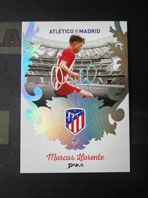 2024 DAKA Atletico de Madrid Team Box Winner Silver Marcos Llorente /35 - Image 1 of 2