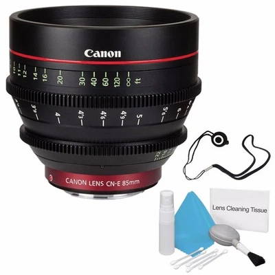 Canon CN-E 85mm T1.3 L F Cine Lens Starter Bundle 02 - Image 1 of 2