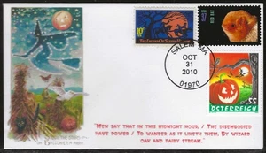 1¢ WONDER'S ~ HALLOWEEN HEXE AUF BESEN EVENT COVER S&T GÜTESIEGEL 29/48 ~ Y346 - Bild 1 von 1