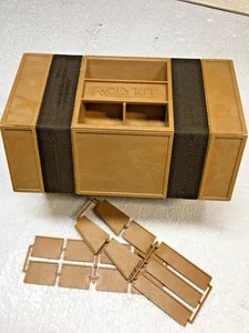Rolykit 10 3/4" Roll out Storage box Container w unused Dividers - Picture 1 of 11