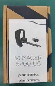 Plantronics Voyager 5200 UC Single-Ear Bluetooth Headset with Noise Cancellation - Picture 1 of 3