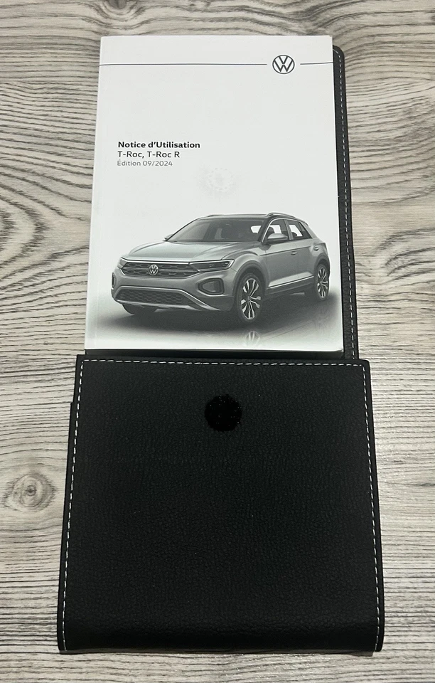 Original Manuel Notice Utilisation Volkswagen T-Roc, T-Roc R Édition 09/2024 FR - Photo 1/4