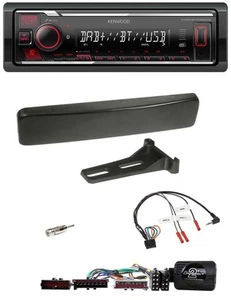 Kenwood Lenkrad Bluetooth USB DAB Autoradio für Ford Focus Mondeo schwarz - Bild 1 von 9