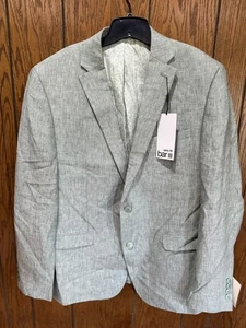 Bar III Blazer Mens 46L Slim Fit Linen Sport Coat Jacket TTAY1CQZ0076 - Picture 1 of 5