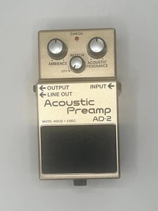 BOSS AD-2 Acoustic Preamp - Foto 1 di 7