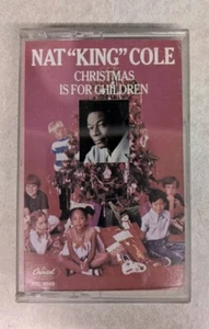 Nat King Cole OOP CASSETTE TAPE Christmas Is For Children *Buy 2 Get 1 Free* - Picture 1 of 2