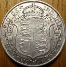 1914 King George V Half Crown, Great Condition, 14.1 grams Sterling Silver 