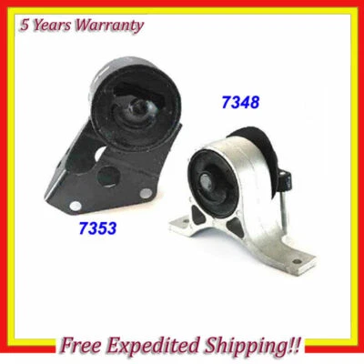 Montaje de motor NUEVO para Nissan Murano 2003-2007 3,5 L AWD Juego de 2 piezas 7348 7353 Foto 1 de 4