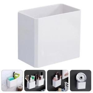 Portaspazzolino Aspirazione Bagno Organizzatore Spazzolino Dispenser Dentifricio - Foto 1 di 12