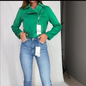 ZARA Faux suede Jacket 3046/060 - Picture 1 of 12