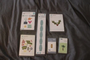 NEU Posten 6 Quickutz We R 2x2" 4x4" Metall Die Stoplight Palme Stechpalme Rechteck  - Bild 1 von 2