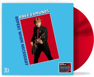 DAVE EDMUNDS - REPEAT WHEN NECESSARY (RED VINYL 180G LP) NEW/SEALED - Picture 1 of 5