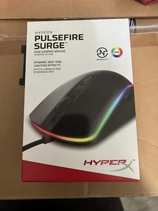 HyperX Pulsefire Surge - RGB Wired Optical Gaming Pixart 3389 Sensor - Black - Picture 1 of 2