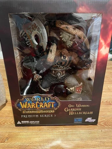 World of Warcraft Premium Series 3 Garrosh Hellscream Action Figure DC UNLIMITED Cover