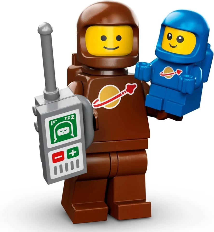 NEW LEGO SERIES 24 BROWN ASTRONAUT and SPACE BABY MINIFIG SET 71037 space baby - Image 1 of 1