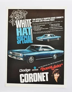 Anuncio de coche grande - Dodge Coronet 1968 (folleto de póster impreso en anuncios) - Imagen 1 de 1