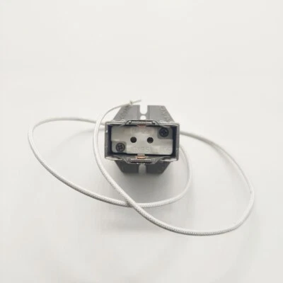 LAMP HOLDER GX 9.5 FIBERGLASS BRAID CABLE M123 - Image 1 of 4