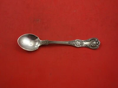 Cuchara de chocolate de plata esterlina acanalada de 5" vintage King by Dominick and Haff Foto 1 de 2