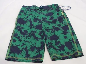 Boys Youth Coppertone 5 swim trunks shorts green pro Tex premium sun protection  - Picture 1 of 3
