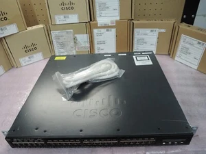 Cisco WS-C3650-48PD-S 3650 48port POE switch. 90 Day' Warranty Real time listing - Picture 1 of 4