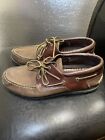 Clarks Mens Sz 11 M Brown Leather Active Air Loafers Shoes