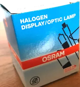 OSRAM Super-8 Eumig Projector Bulb EFP 100w 12v MR-16 NEW fits Elmo Chinon Bolex - Picture 1 of 6
