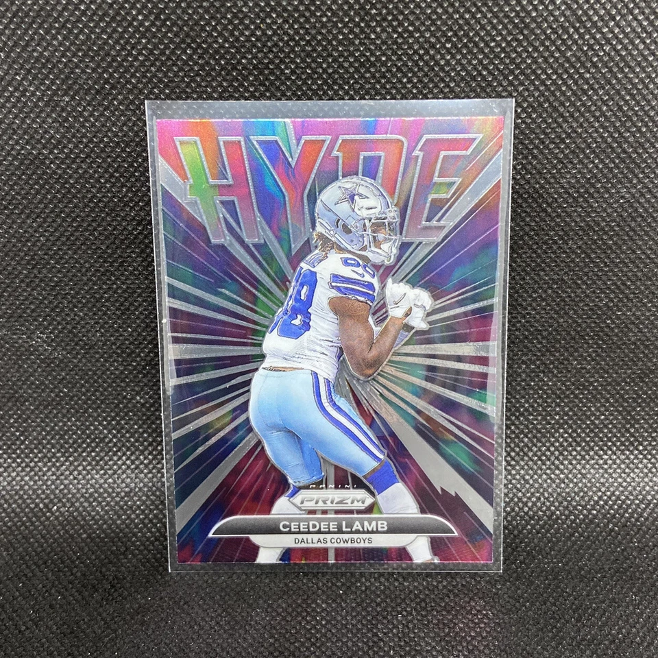 CeeDee Lamb #H-6 HYPE 2nd Year 2021 Panini Prizm Football Dallas Cowboys NFL - Image 1 of 2
