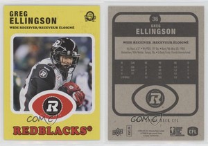 2016 Upper Deck CFL O-Pee-Chee Retro Greg Ellingson #36