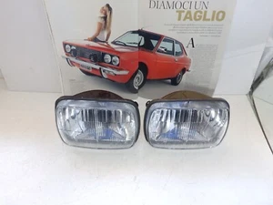 Fiat 128 Sport Coupe Del 71 - ORIGINAL SIEM Right and Left Headlights - Picture 1 of 3