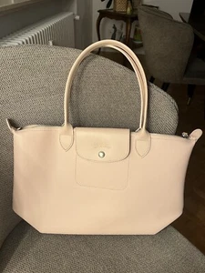 Le Pliage Xtra Leather Tote Shopper Bag Nude Medium - Bild 1 von 7