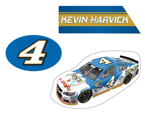NASCAR #4 Kevin Harvick Jr 3 PC Magnet Set-NASCAR Magnet Set-NEW for 2016! Cover