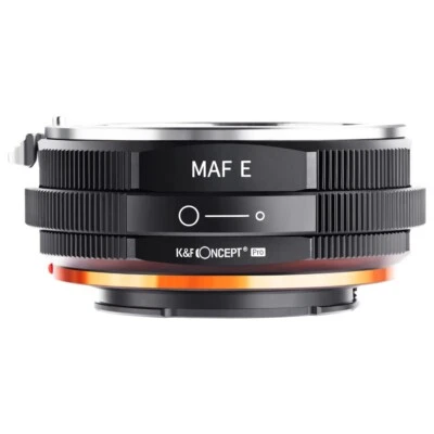 K&F Concept Adapter Pro for Minolta AF Lens to Sony E Camera NEX a3000 A7R NEX-5 - Image 1 of 4