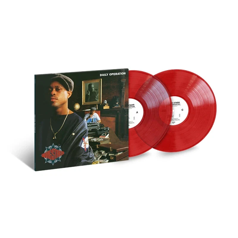 Gang Starr Daily Operation Red Translucent Vinyl New LP - Image 1 of 1