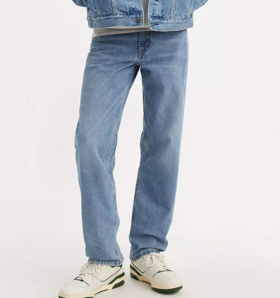 Levi's Men's 505 Regular Fit Jean, Dark Stonewash, 36Wx30L